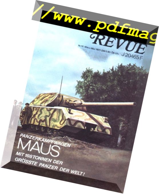 Waffen Revue – N 16, Marz – Mai 1975
