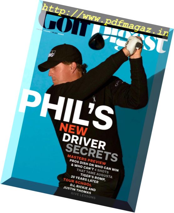 Golf Digest USA – April 2017