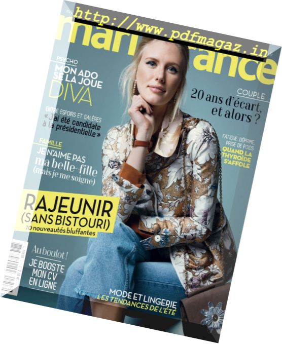 Marie France – Avril 2017