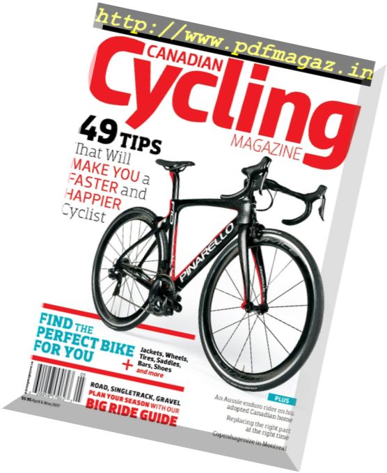 Canadian Cycling Magazine – April – May 2017