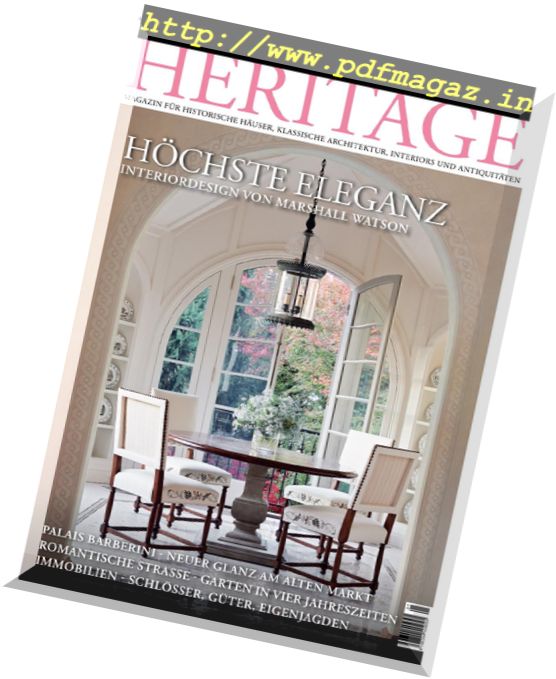 Heritage Magazin – Nr.1, 2017