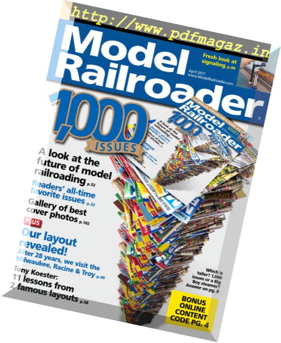 Model Railroader – April 2017