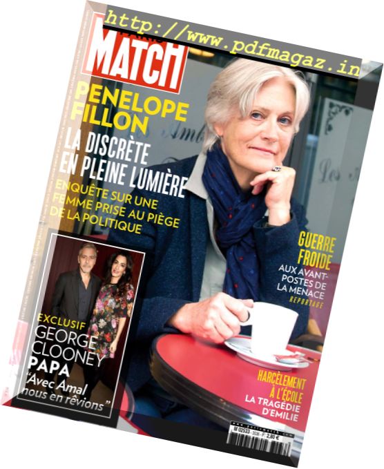 Paris Match – 23 au 29 Fevrier 2017