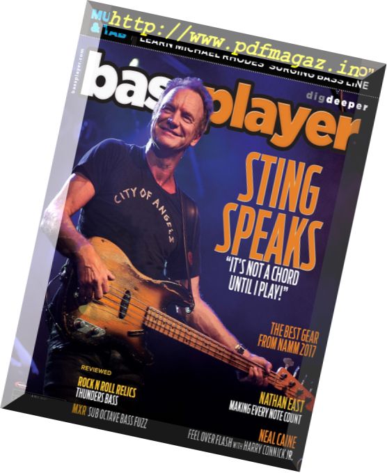 Bass Player – April 2017