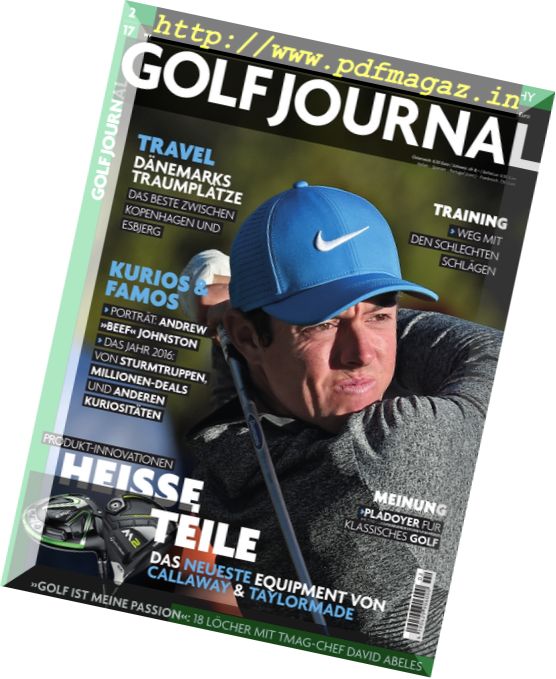 Golf Journal – Februar 2017