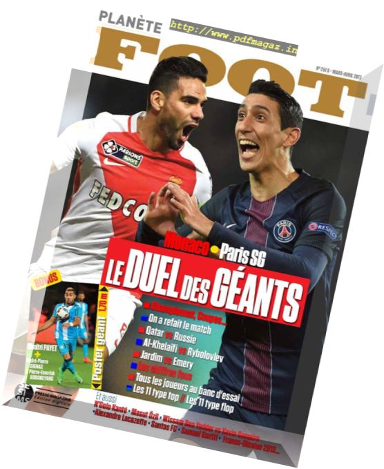 Planete Foot – Mars-Avril 2017