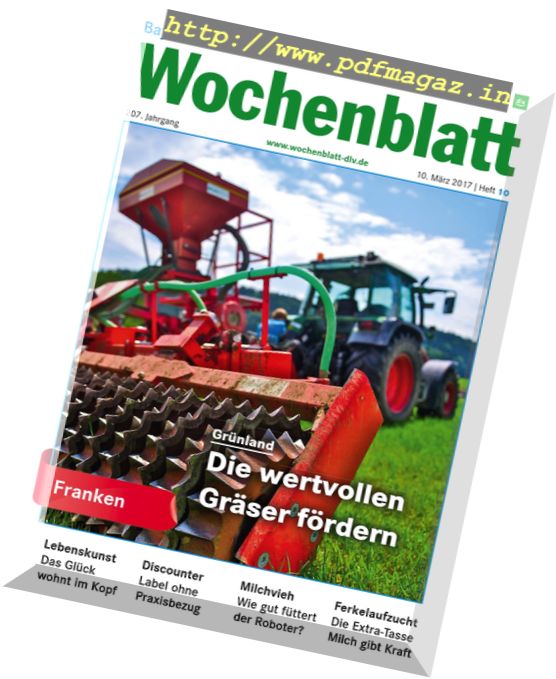 Bayerisches Landwirtschaftliches Wochenblatt – 10 Marz 2017