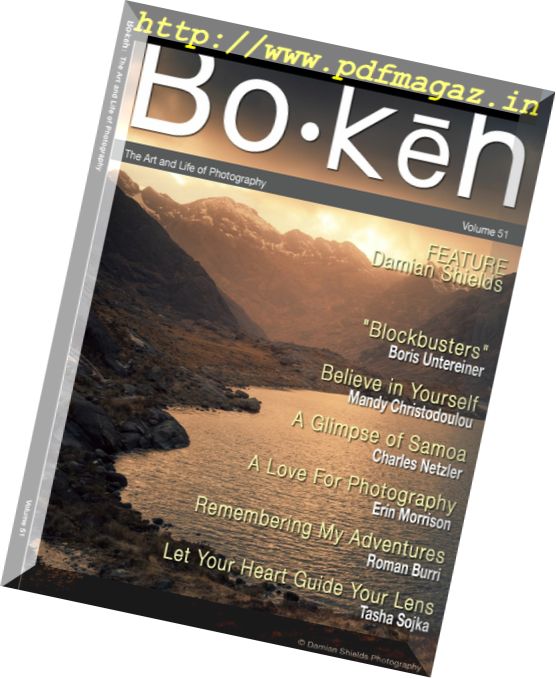 Bokeh – Volume 51 2017