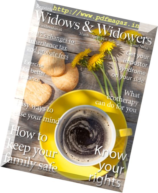 Widows And Widowers – March-April-May 2017
