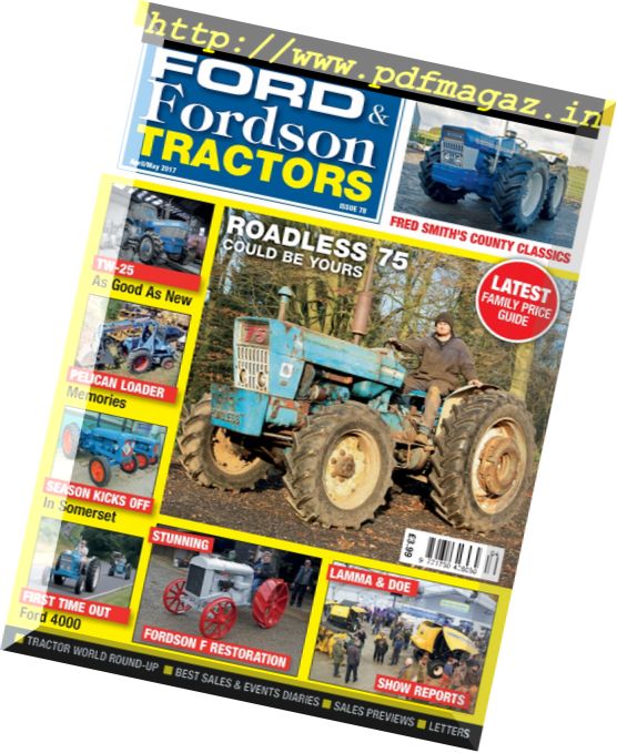 Ford & Fordson Tractors – April-May 2017