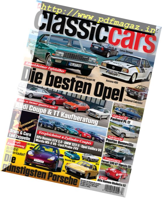 Auto Zeitung Classic Cars – Nr.3, 2017
