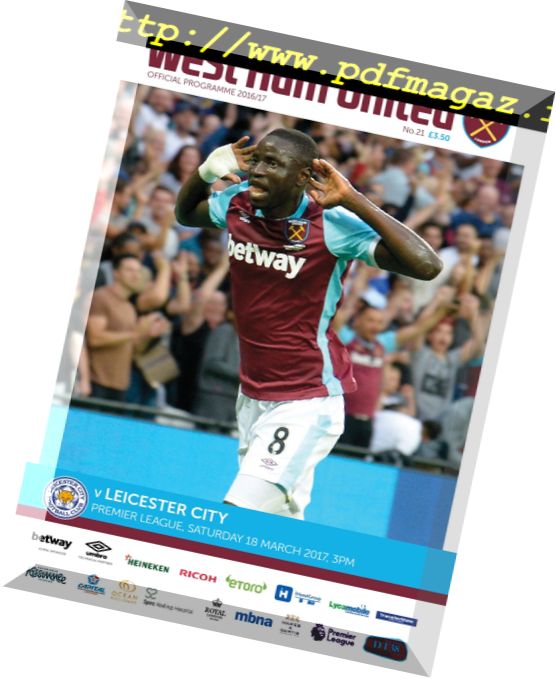 West Ham United vs Leicester City – 18 March 2017