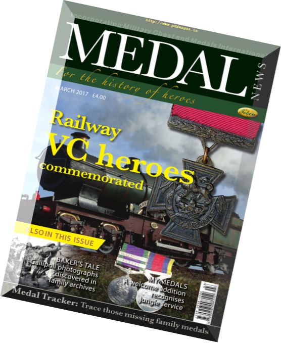Medal News – March 2017