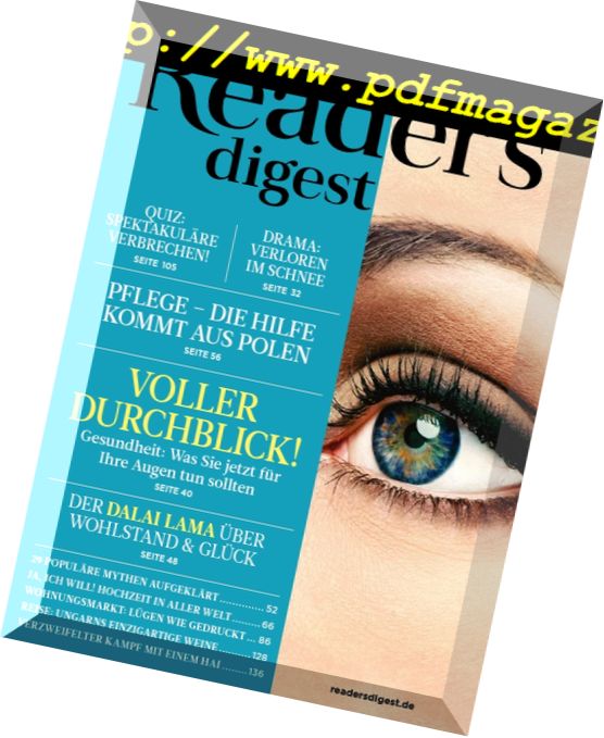 Reader’s Digest Germany – Marz 2017