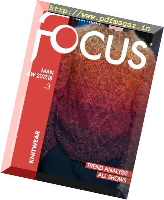 Fashion Focus Man Knitwear – Issue 3, Fall-Winter 2017-2018