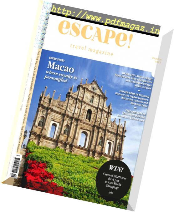 Escape! Malaysia – April-May 2017