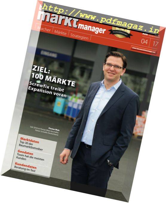 Bau Markt Manager – April 2017
