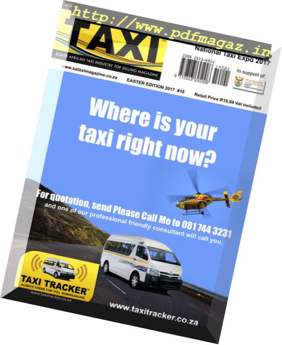 Taxi Magazine – Easter 2017