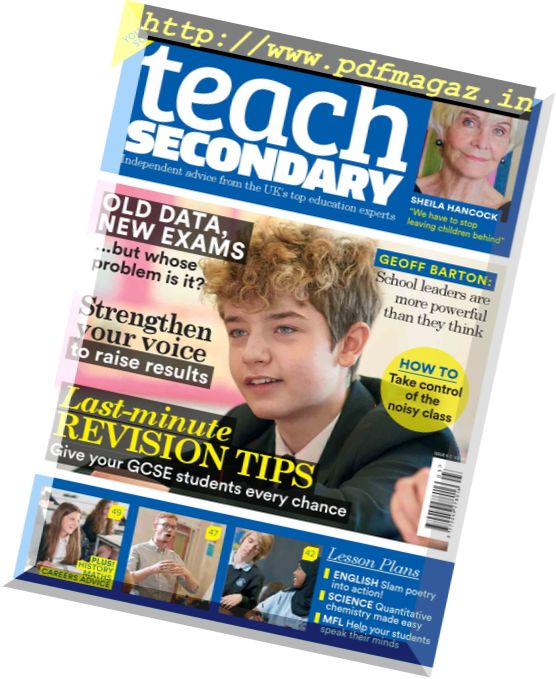 Teach Secondary – Volume 6 Issue 3 2017