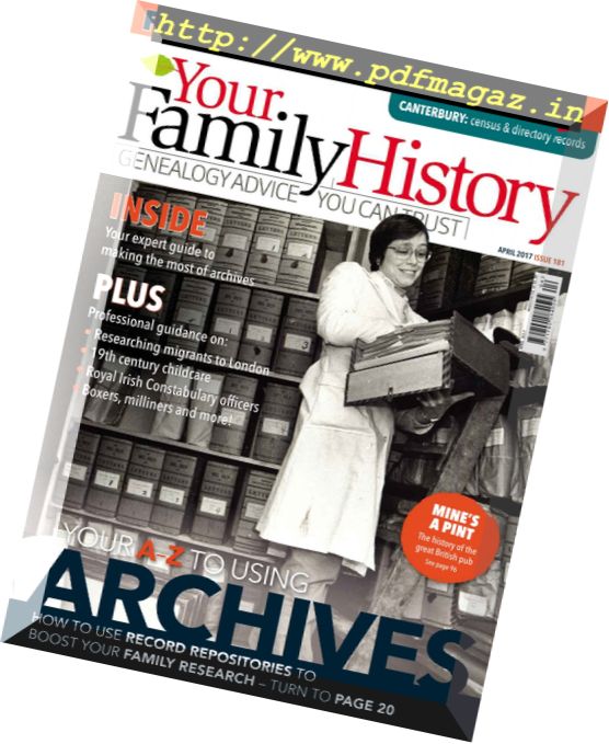 Your Family History – April 2017
