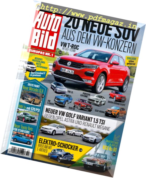 Auto Bild Germany – 13 April 2017