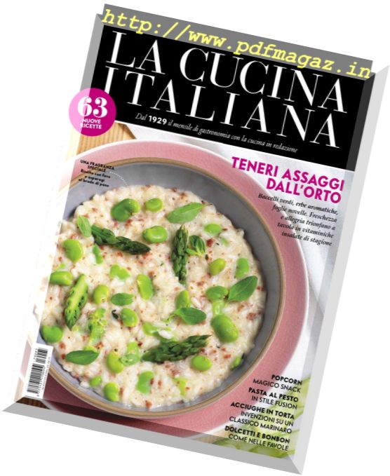 La Cucina Italiana – Maggio 2017