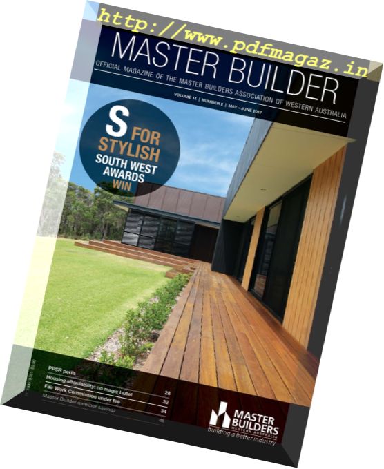 Master Builders Western Australia – May-June 2017