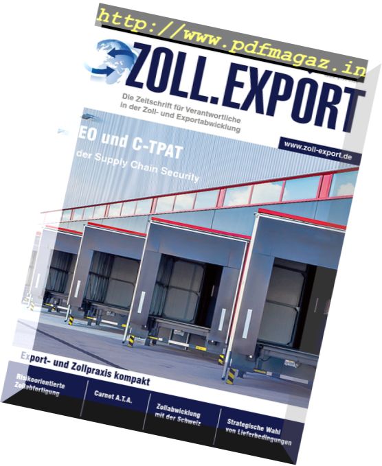 Zoll.Export – April 2017