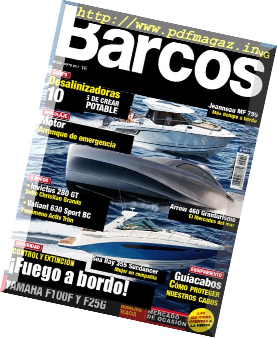 Barcos a Motor – Mayo 2017
