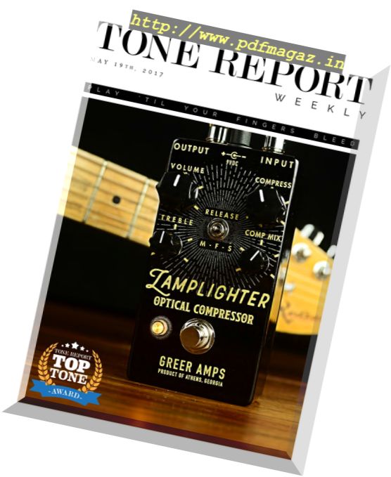 Tone Report Weekly – Issue 180, 19 May 2017