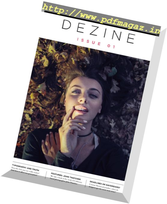 Dezine Magazine – Issue 1, 2017