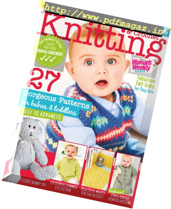 Knitting & Crochet from Woman’s Weekly – June 2017
