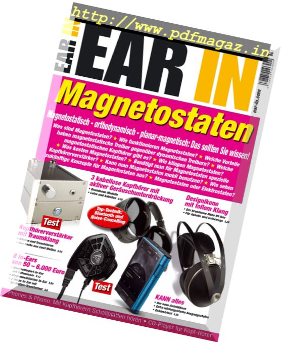 Ear-In Germany – Mai-August 2017