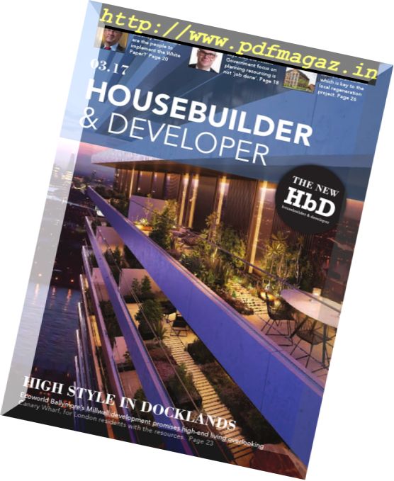 Housebuilder & Developer (HbD) – March 2017