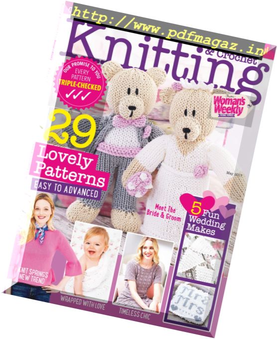 Knitting & Crochet from Woman’s Weekly – May 2017