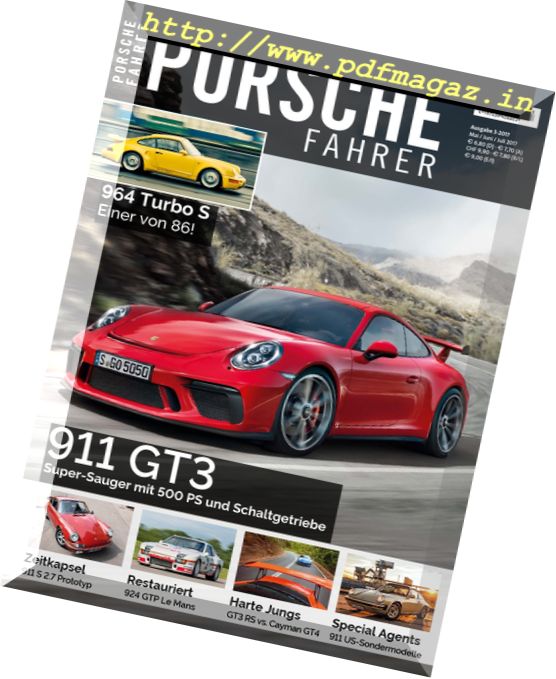 Porschefahrer – Mai-Juli 2017