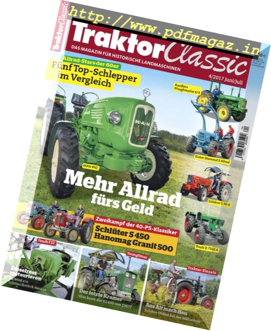 Traktor Classic – Juni-Juli 2017