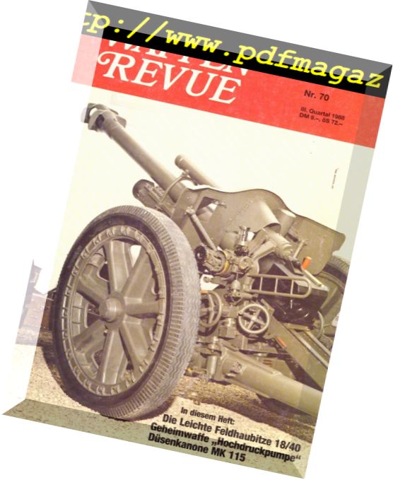 Waffen Revue – N 70, III.Quartal 1988