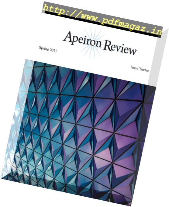 Apeiron Review – Spring 2017