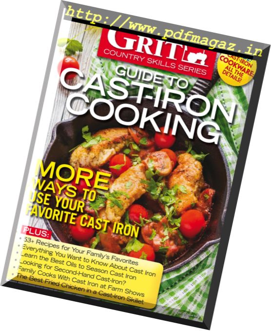 Grit Country Skills Series – Guide to Cast-iron Cooking 2017