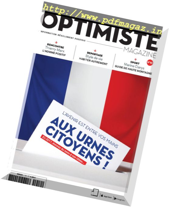 Optimiste Magazine – Janvier-Mars 2017