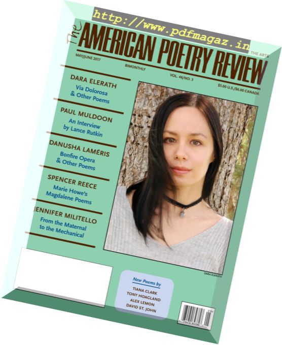 The American Poetry Review – May-June 2017
