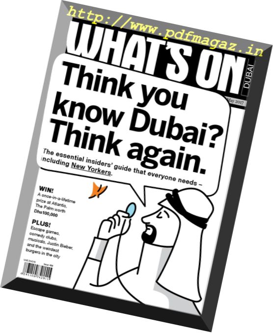 What’s On Dubai – May 2017