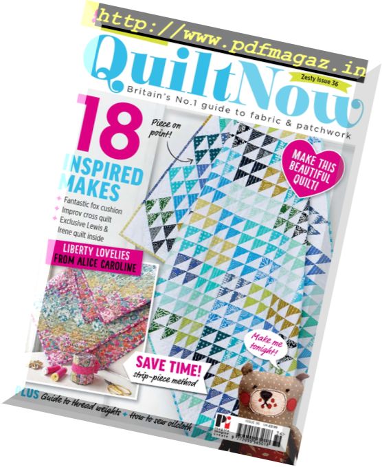 Quilt Now – Issue 36, 2017
