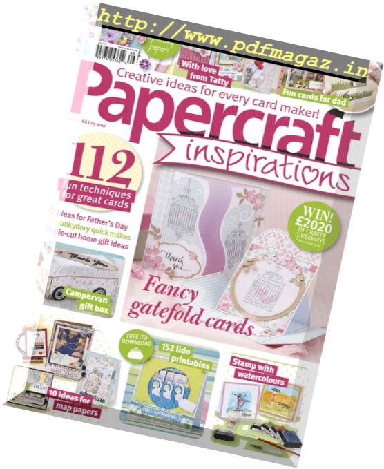 Papercraft Inspirations – July 2017