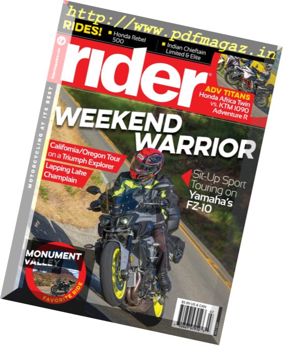 Rider Magazine – July 2017