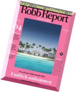 Robb Report Germany – Juni – August 2017