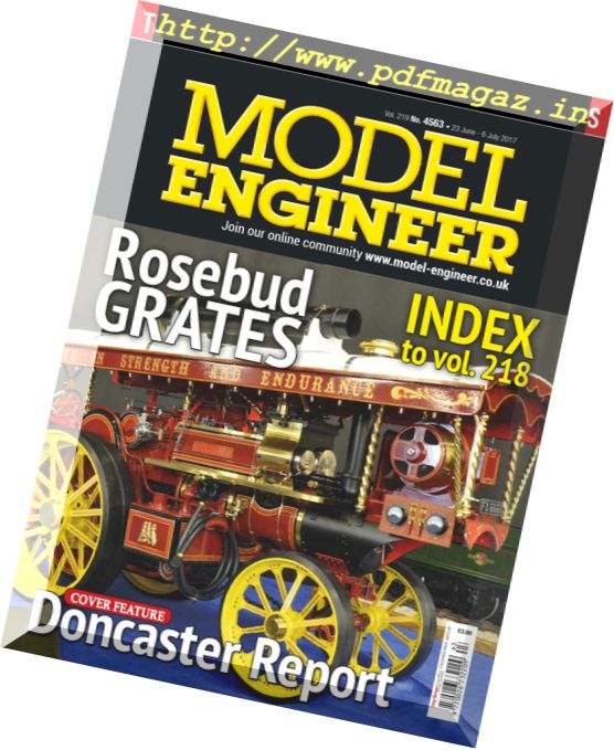 Model Engineer – 23 June – 6 July 2017