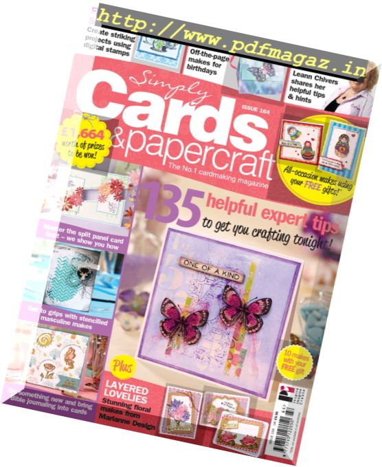 Simply Cards & Papercraft – Issue 164, 2017