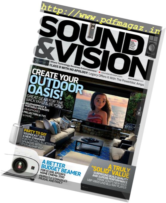 Sound & Vision – July-August 2017